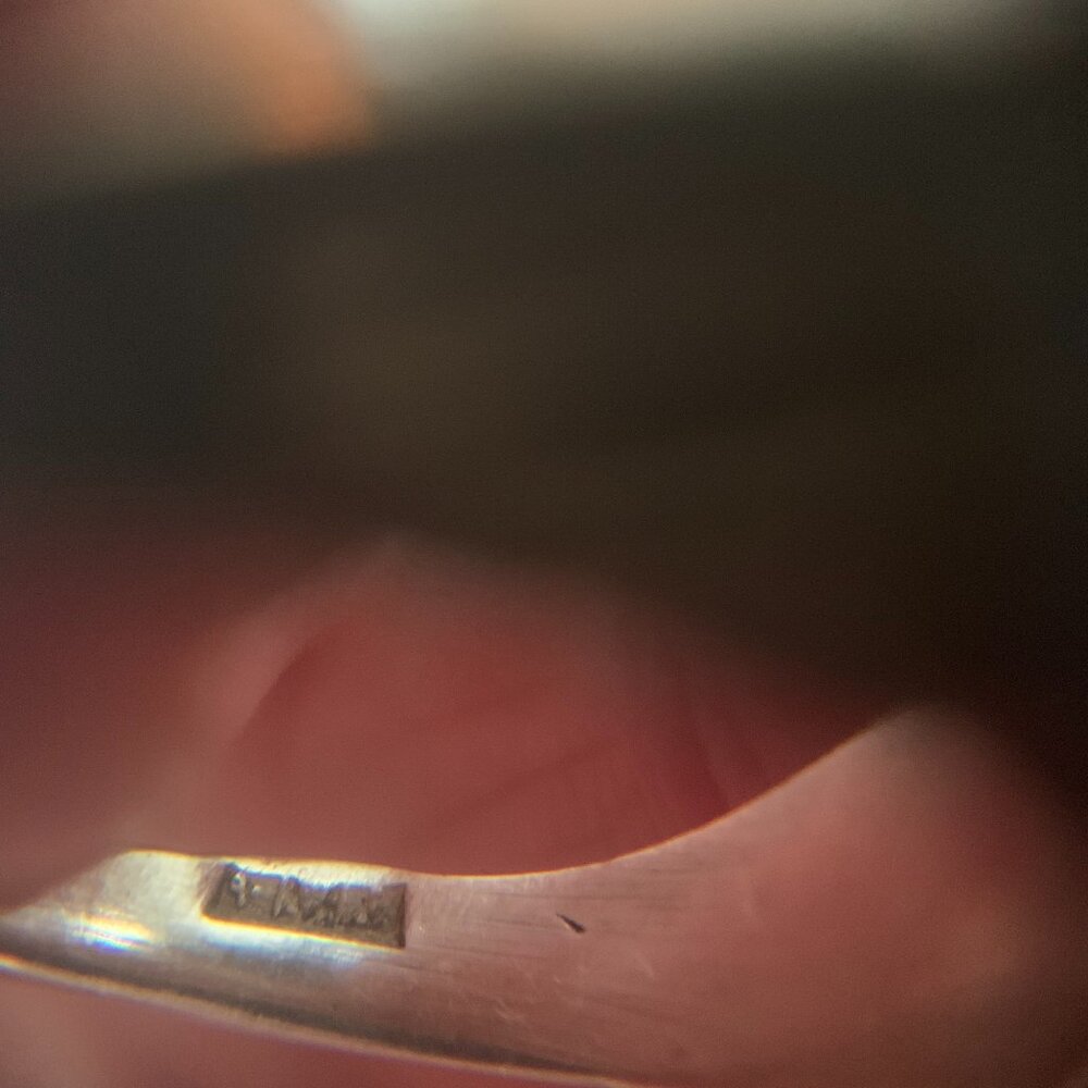 Sterling Abstract Ring - Picture 8 of 8